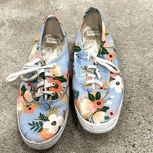 Rifle Paper collab with Keds